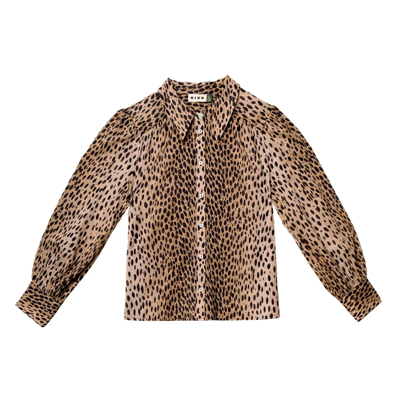 Animal print Rixo blouse