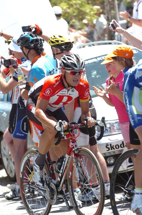 Manuel Cardoso (Radioshack) on the climb