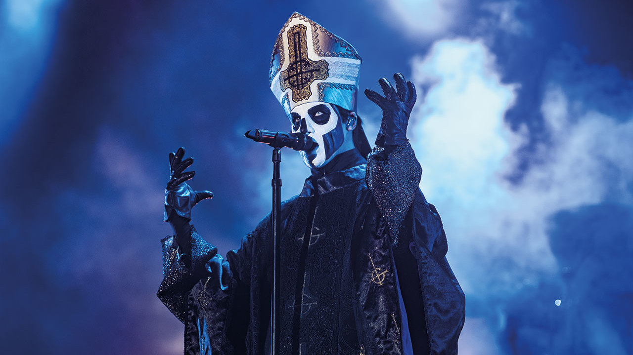 Ghost performing at Bloodstock