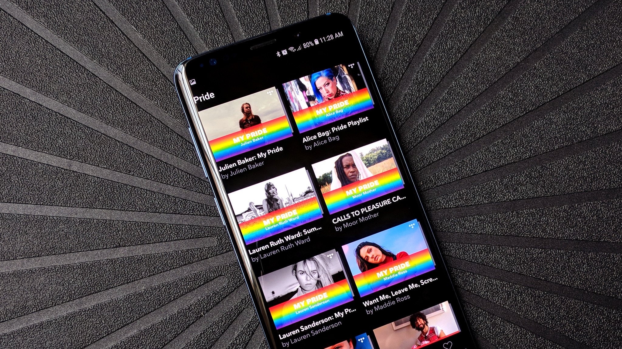Tidal Pride on Galaxy S9 Plus