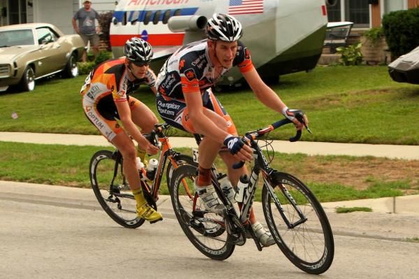 Champion System rider Clinton Avery taking off
