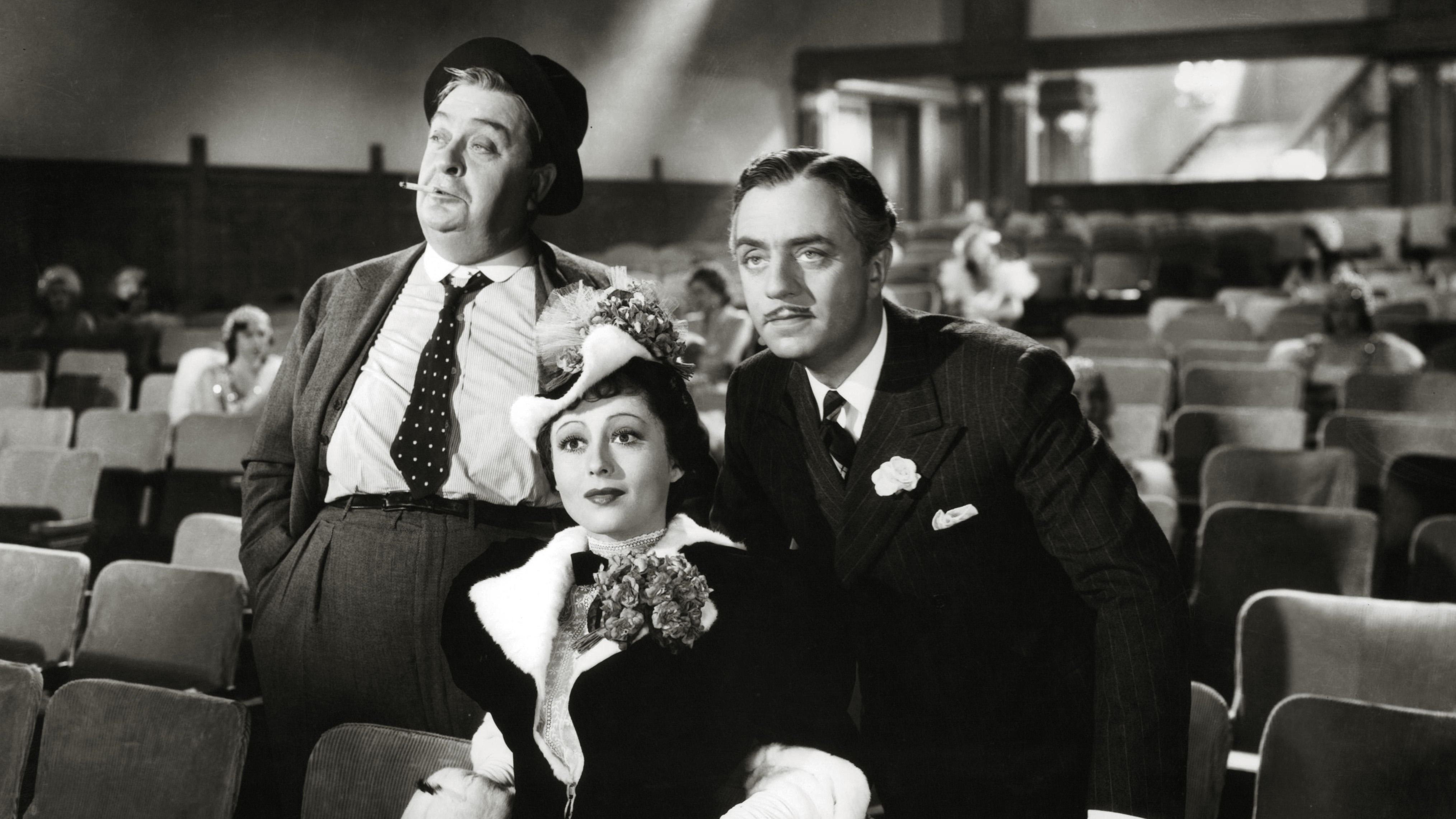 Luise Rainer and William Powell in The Great Ziegfeld