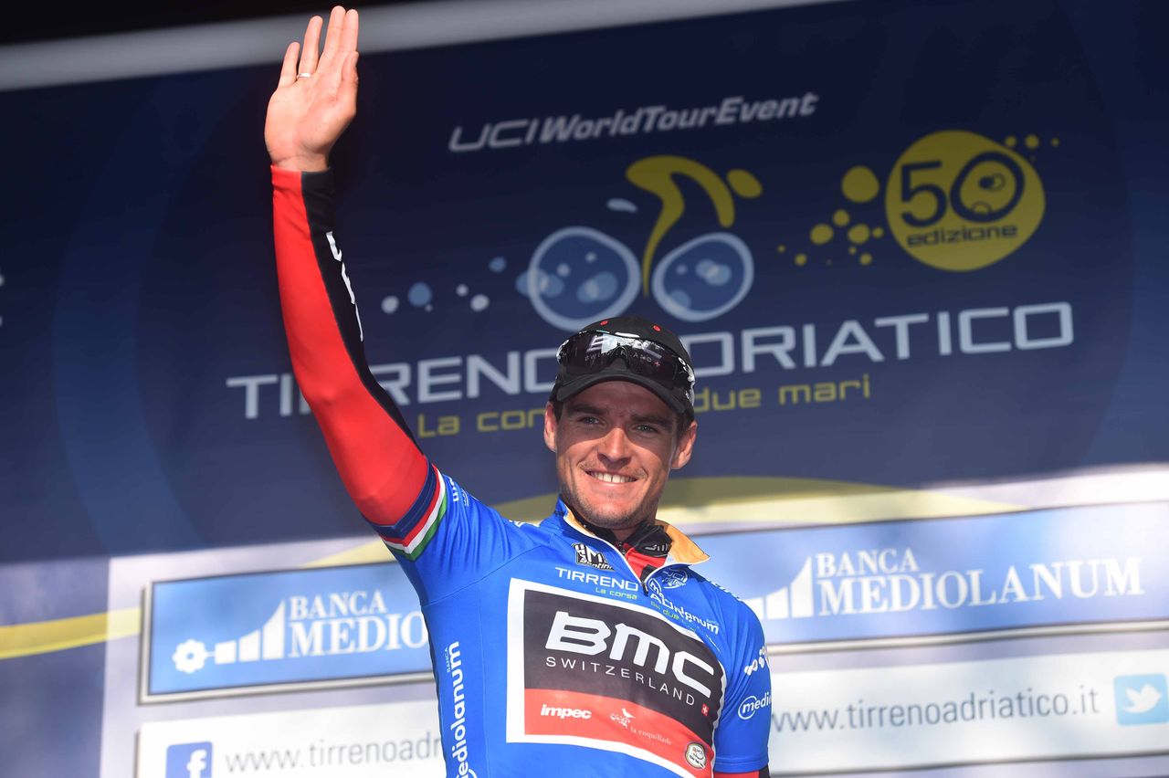 Greg Van Avermaet (BMC) in the lead at Tirreno-Adriatico