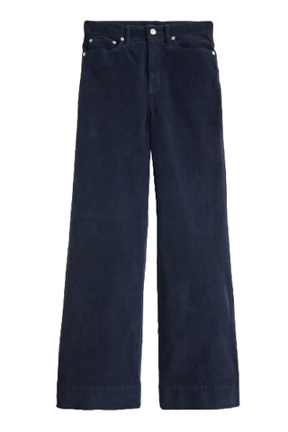 J.Crew Wide-Leg Corduroy Trouser