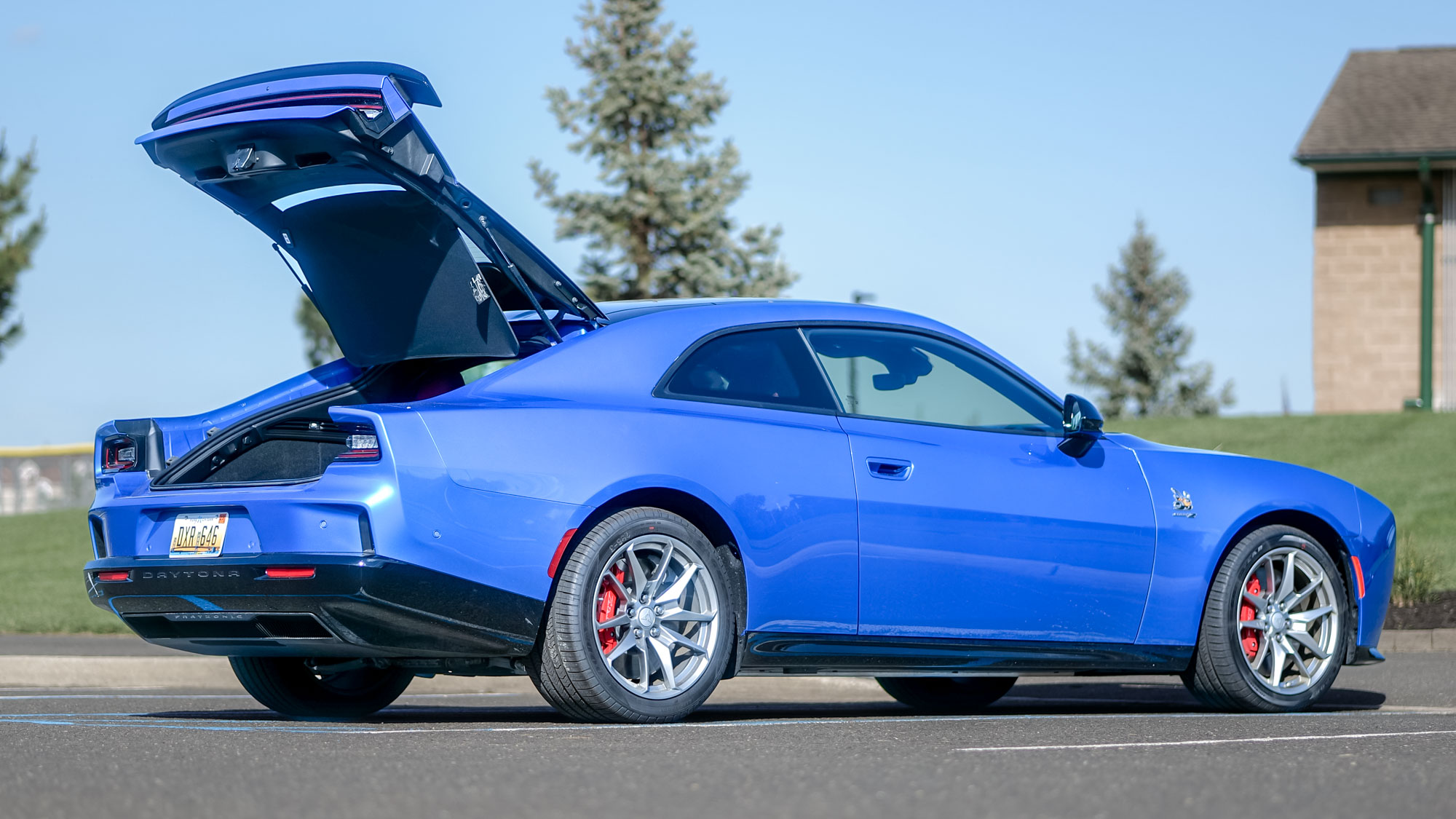 2025 Dodge Charger EV test drive.