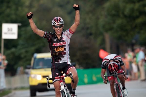 Robert Sweeting (Kenda/5 Hour Energy) takes the win after a huge battle today.