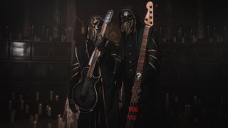 Jackson Pro Plus Series Signature Sleep Token IV Monarkh SC and Charvel Sleep Token III Signature Pro-Mod San Dimas&reg; Bass V