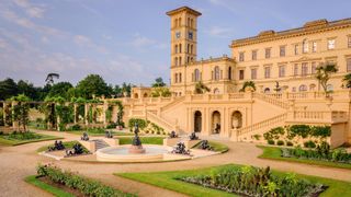 Osborne House on the Isle of Wight was built as a retreat for Victoria and Albert