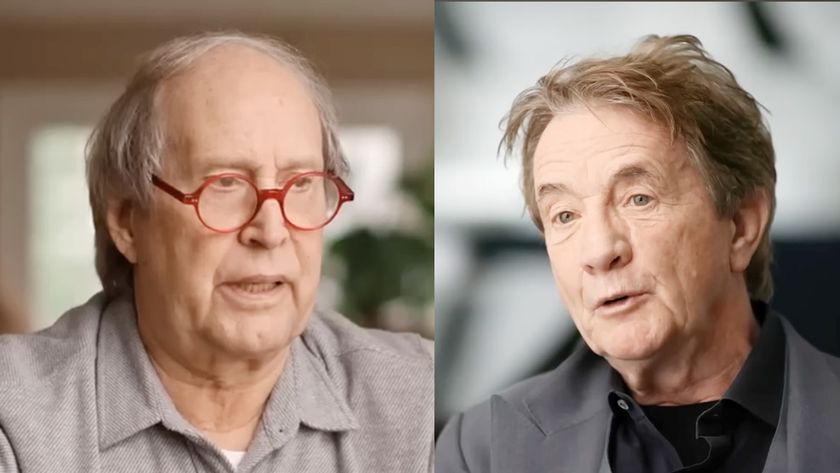 Chevy Chase and Martin Short as they appear in their interviews in Chevy Chase's new doc, 'I'm Chevy Chase &amp; You're Not.' 