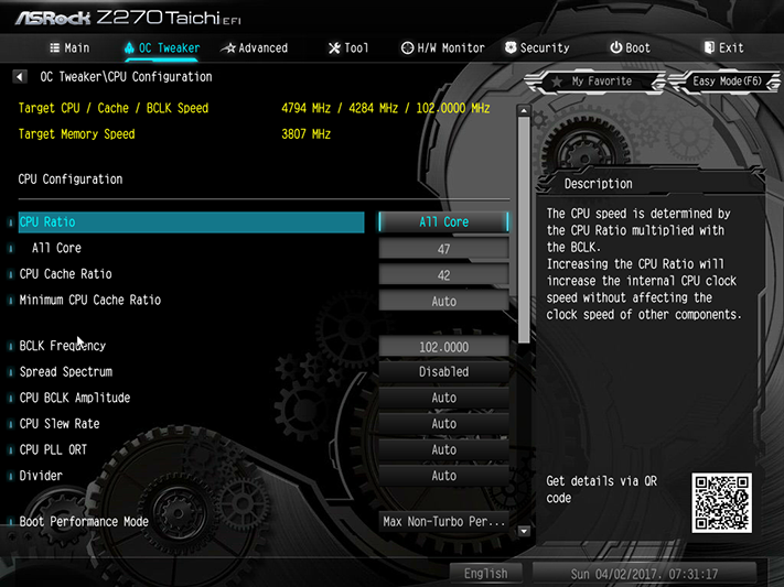 たいページ ASRock Z270 Taichi Software and Firmware