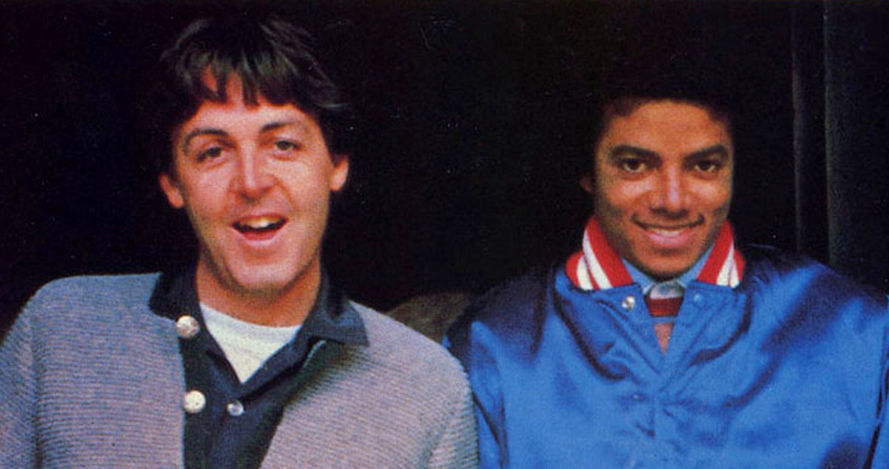 Michael and Paul in happier times