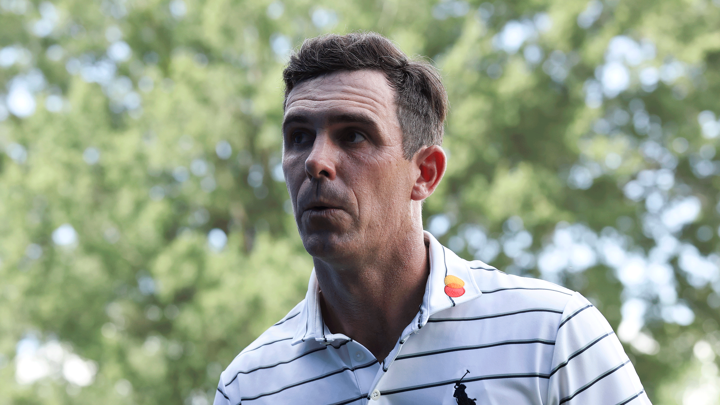 Billy Horschel looks on during the 2026 Wyndham Championship