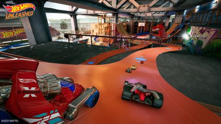 Hot Wheels Unleashed Skatepark level