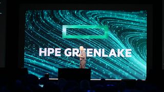 HPE CEO Antonio Neri onstage at HPE Discover 2019