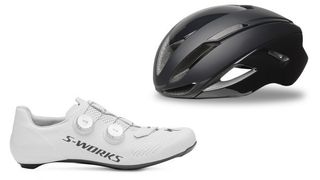 Specialized's new S-Works 7 shoes and Evade II aero helmet