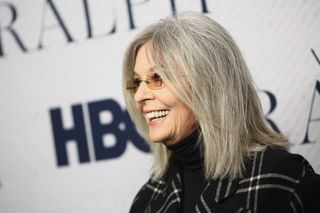 gray hair - diane keaton