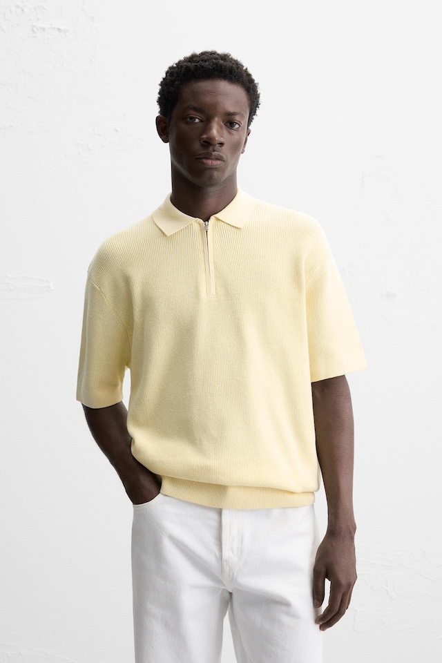 Yellow polo 