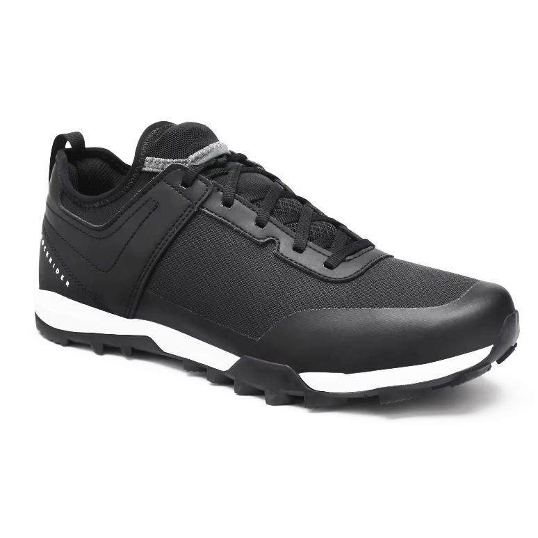 Rockrider EXPL100 cycling shoe in black