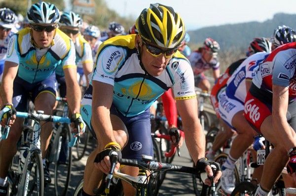 American Lance Armstrong (Astana) is back in Europe at the Milano-Sanremo.