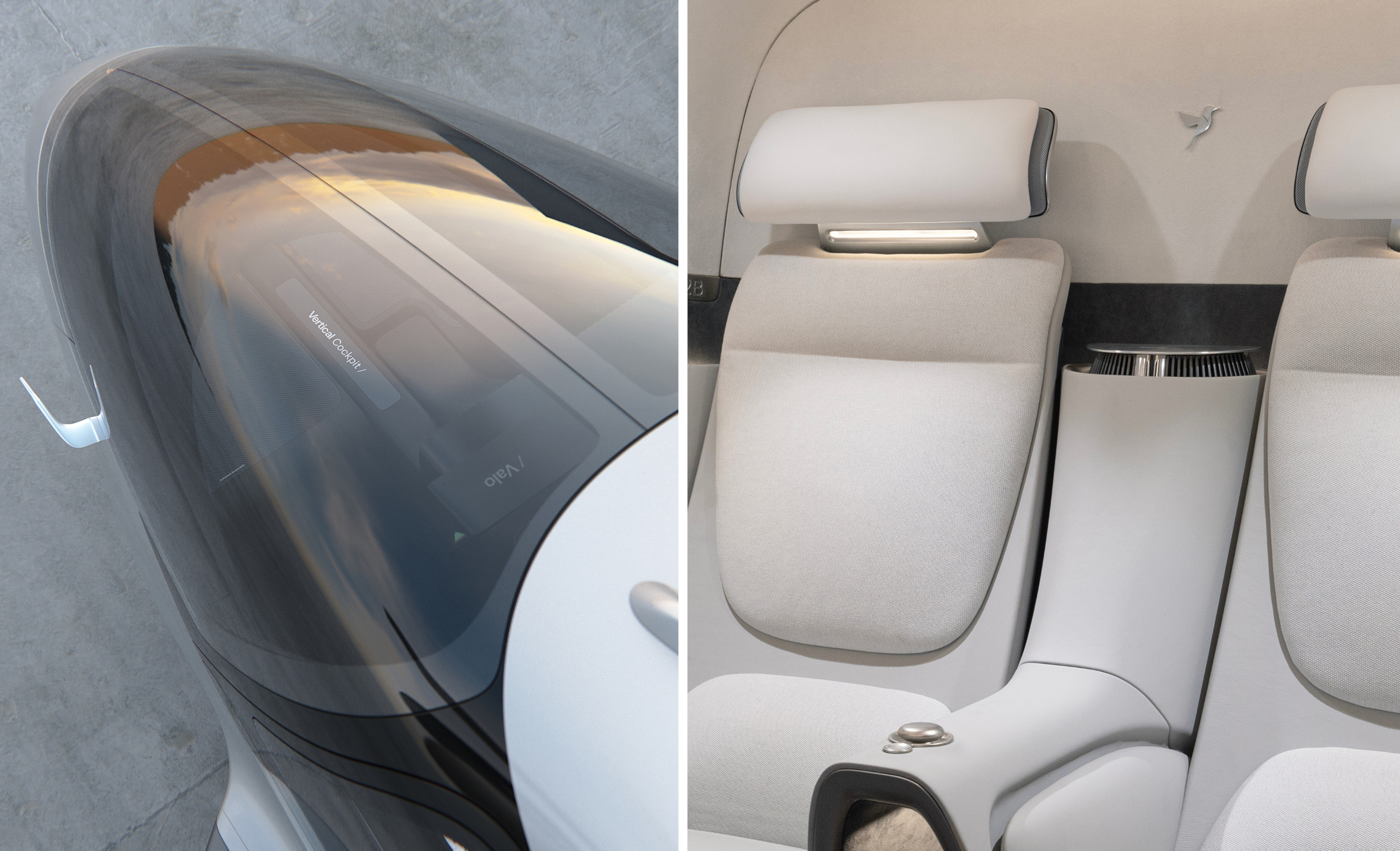 Detail design of the Valo with Pentagram's subtle branding