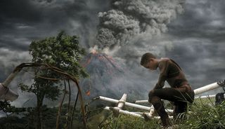 Jaden Smith With Volcano in "After Earth"