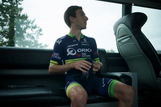 New kits/colors for a new name sponsor as Team Orica-GreenEDGE changes into Team Orica-BikeExchange ahead of the 2016 Tour de France