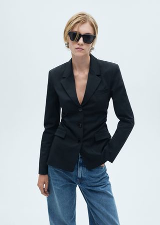 Fitted Suit Blazer