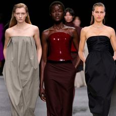 strapless dress trend 2026 