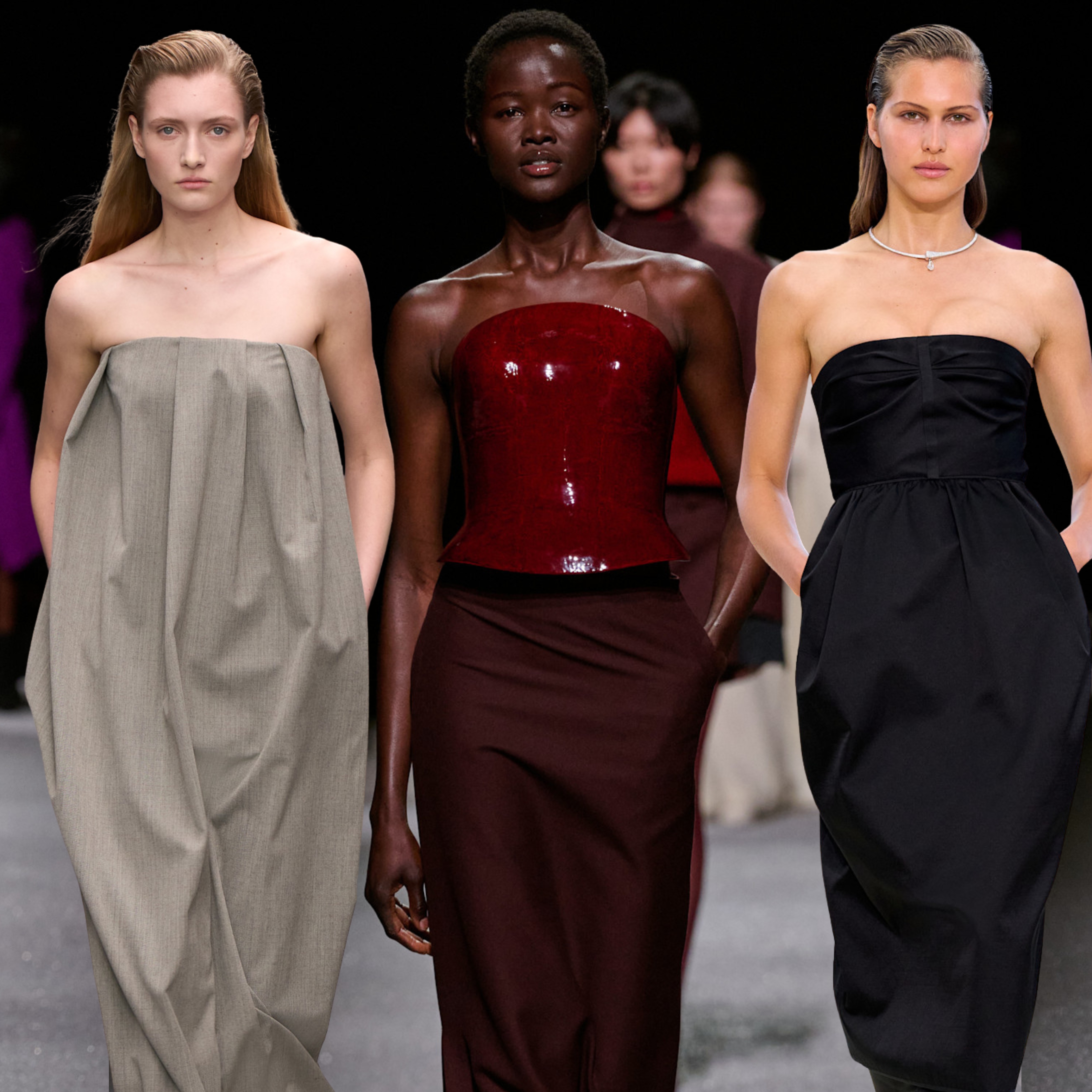 strapless dress trend 2026 