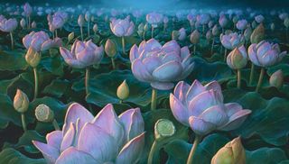 Lotus field Magic the Gathering art Explorer legal