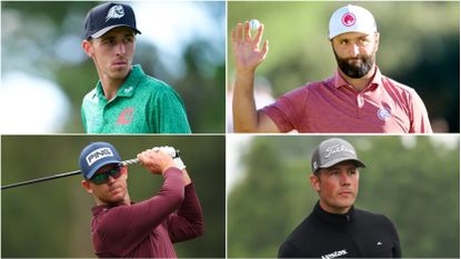 David Puig, Jon Rahm, Brandon Stone and Niklas Norgaard