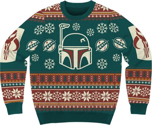 Star Wars Boba Fett Ugly Christmas Sweater