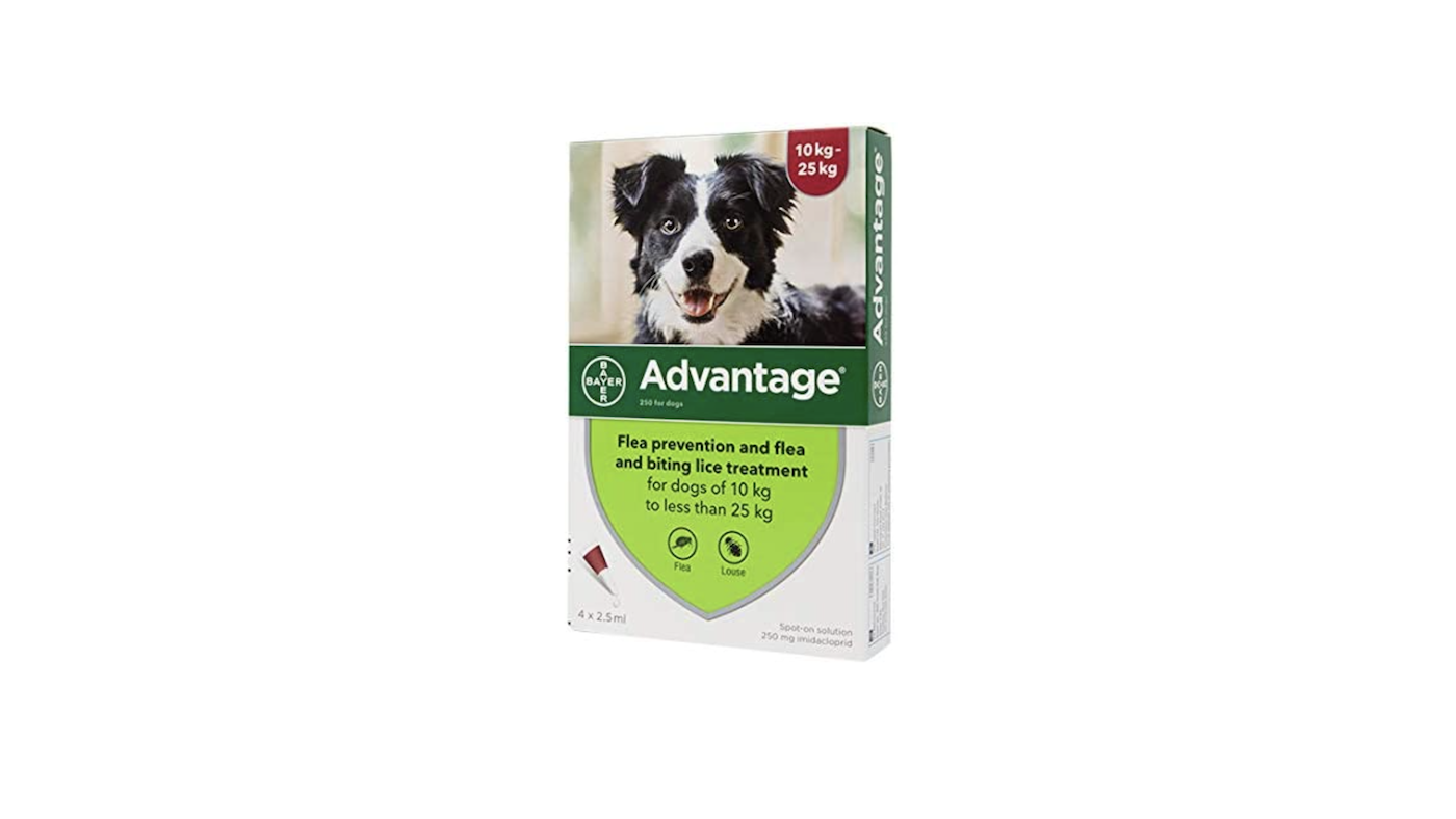 Advantage spot on flea treatment for dogs
