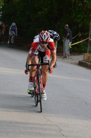 An attack from one of the Bissell riders.