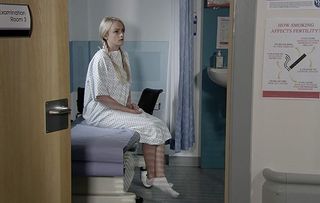 Sinead heads to her hospital appointment alone