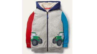 Shaggy-Lined Interest Hoodie from Boden - featured in our roundup of the best kids' hoodies for 2022
