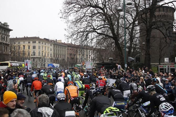 Racers at the start