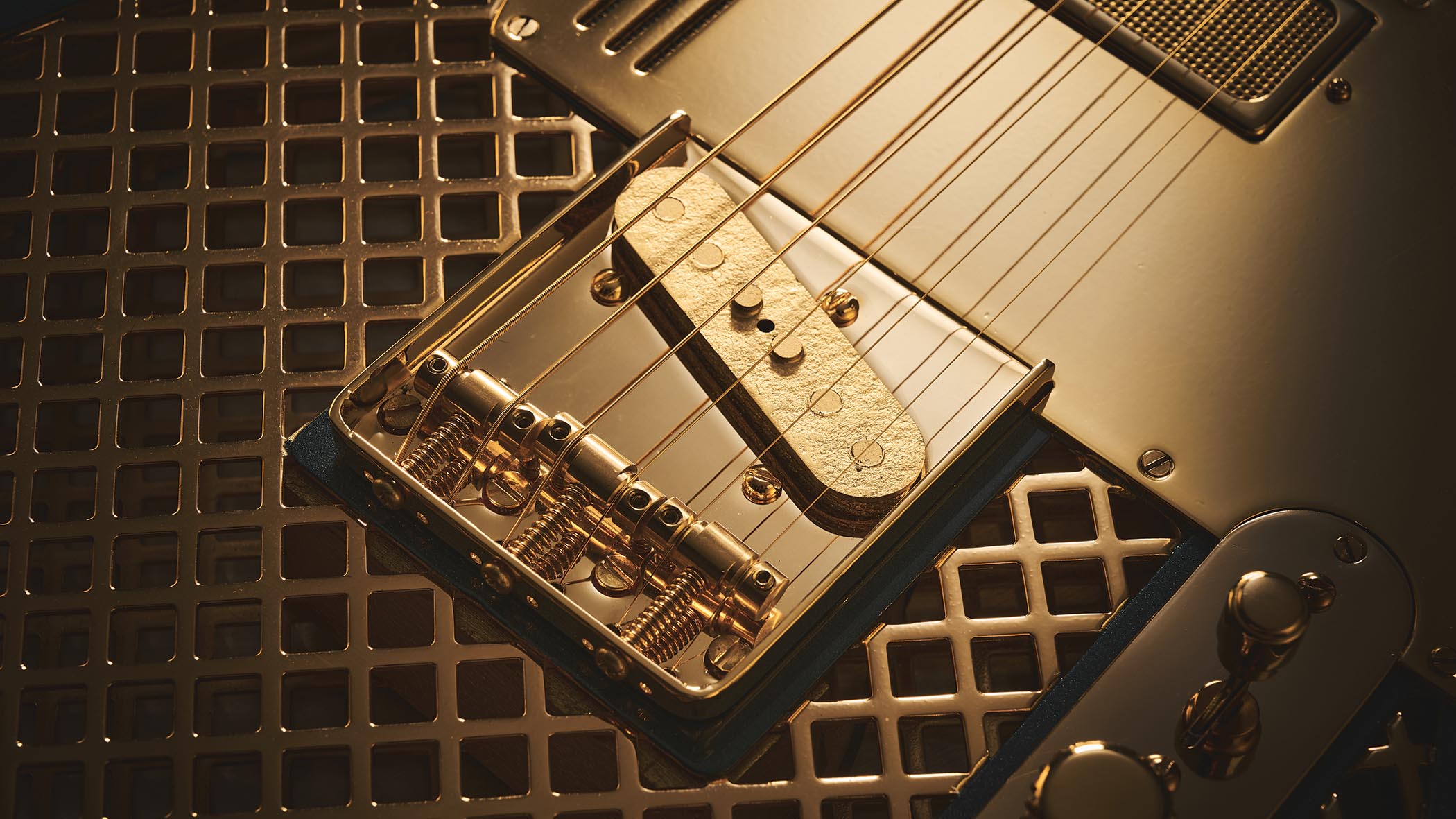 Trussart Gold Caged Steelcaster