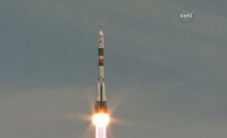 Expedition 51 Crew Lifts Off