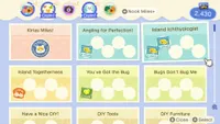 Animal Crossing: New Horizons Nook Miles Rewards&nbsp;