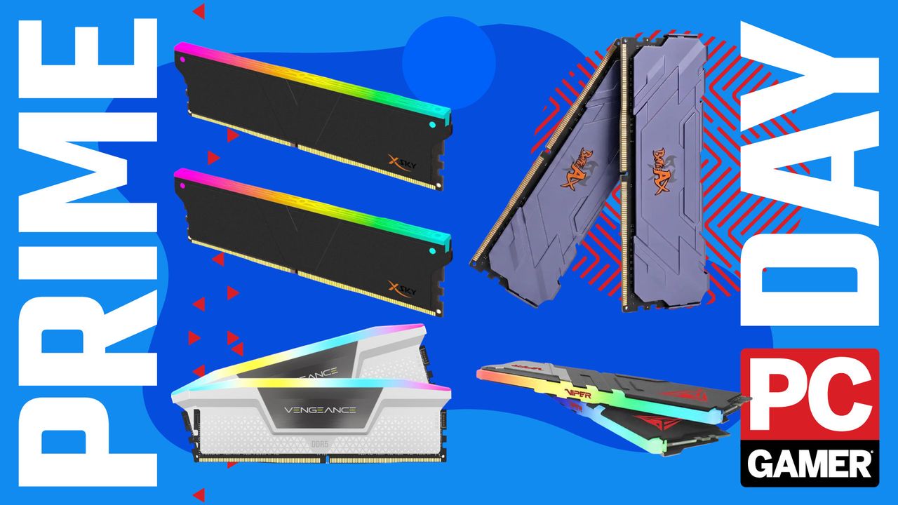 You can’t have a gaming PC without DRAM, so here are the cheapest DDR4 and DDR5 memory kits I’ve found in the Prime Day sales