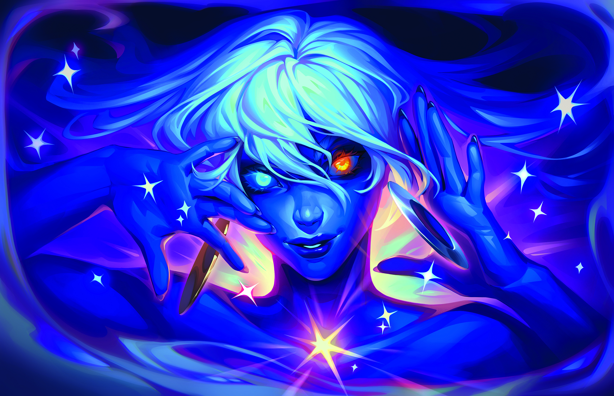 Digital fantasy character art