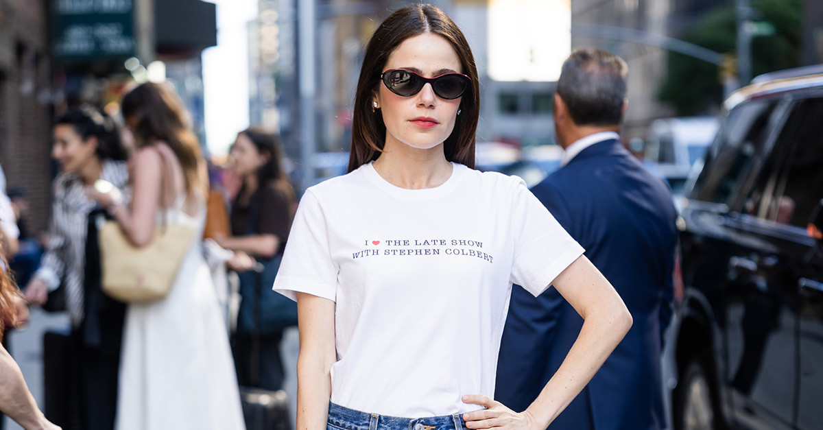 The Heels That Look Best With Jeans and a White T-Shirt