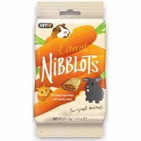 VetIQ Nibblots Carrot Treats For Small Animals 30g