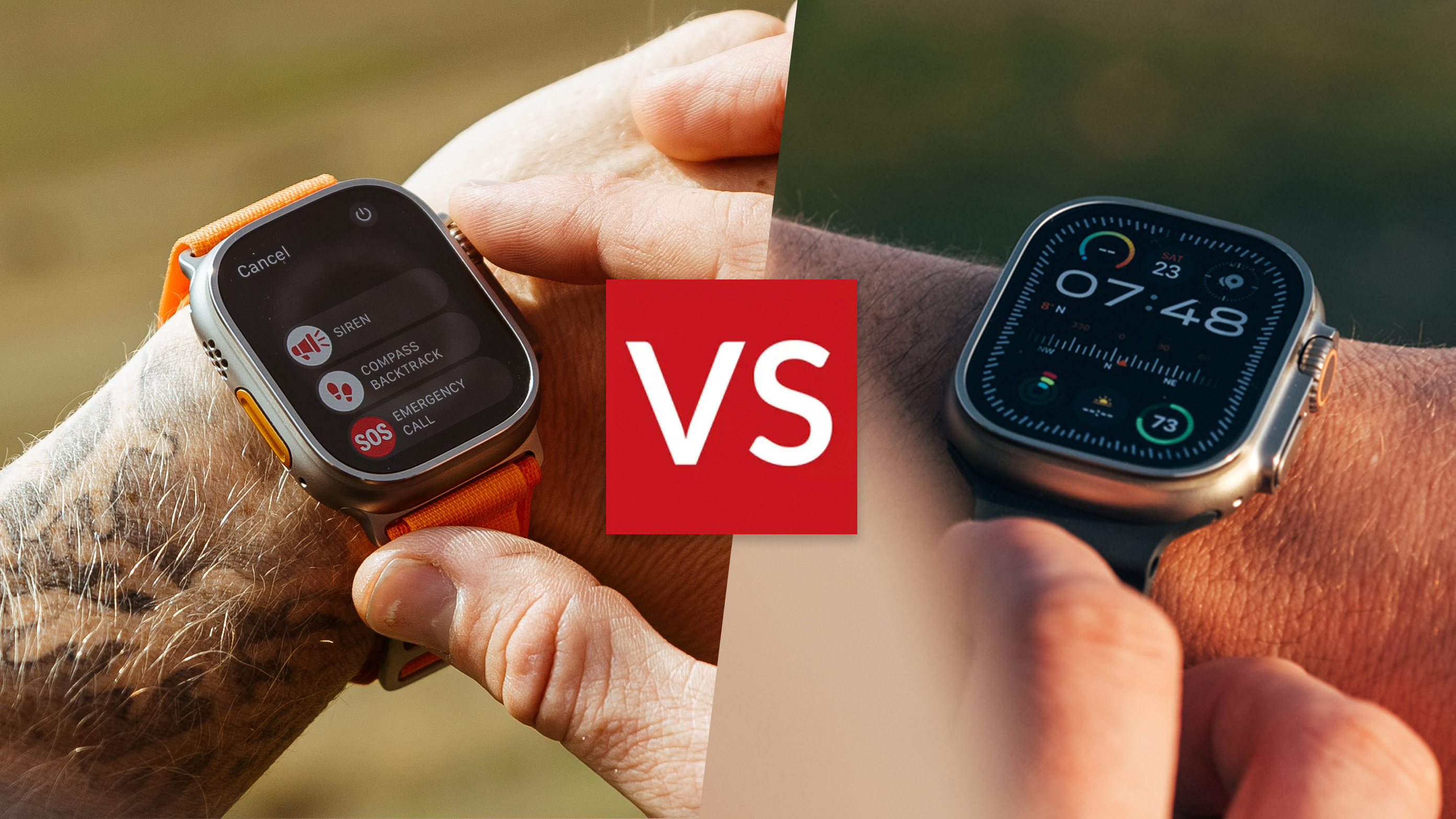 Comparativa Apple Watch Ultra vs Apple Watch Ultra 2