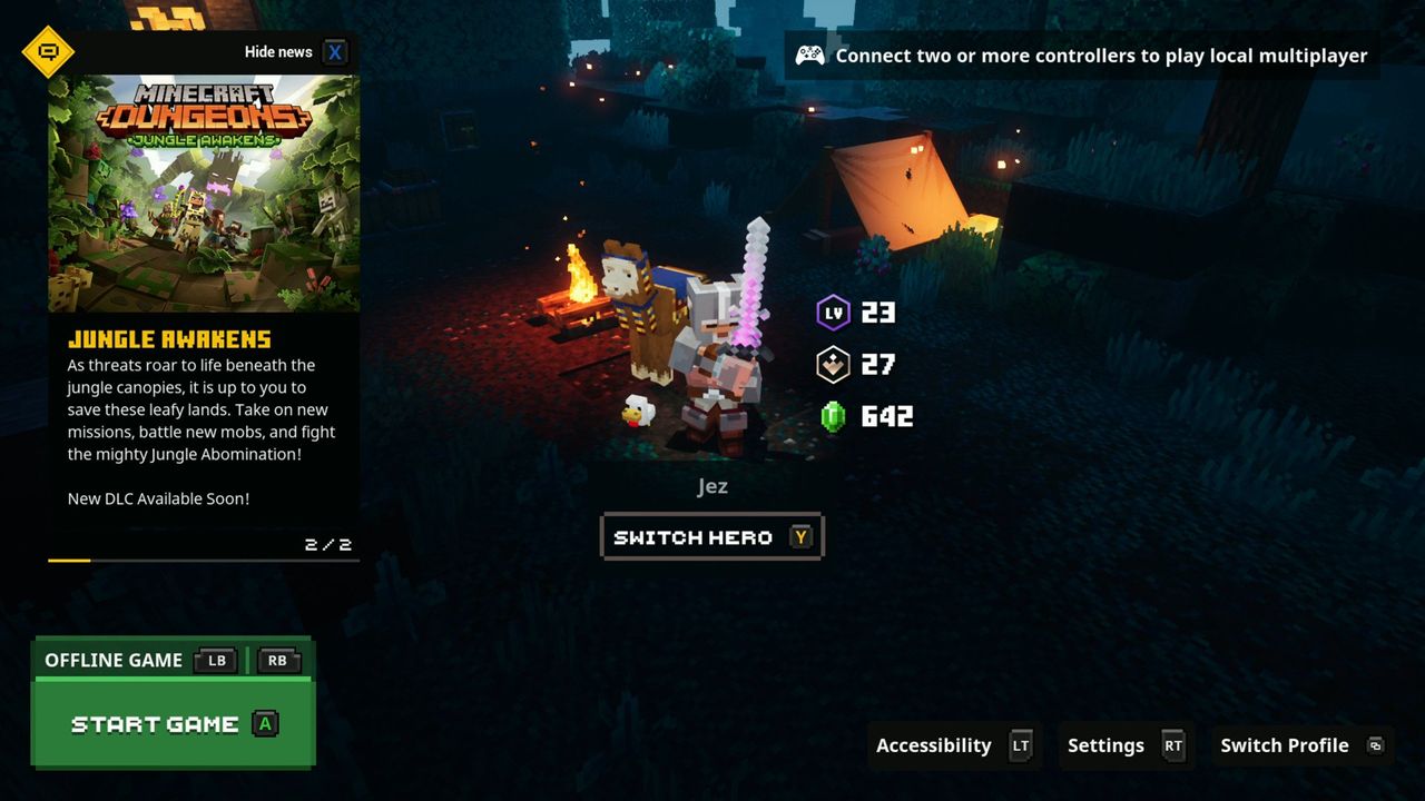 Minecraft Dungeons Jungle Awakens Release