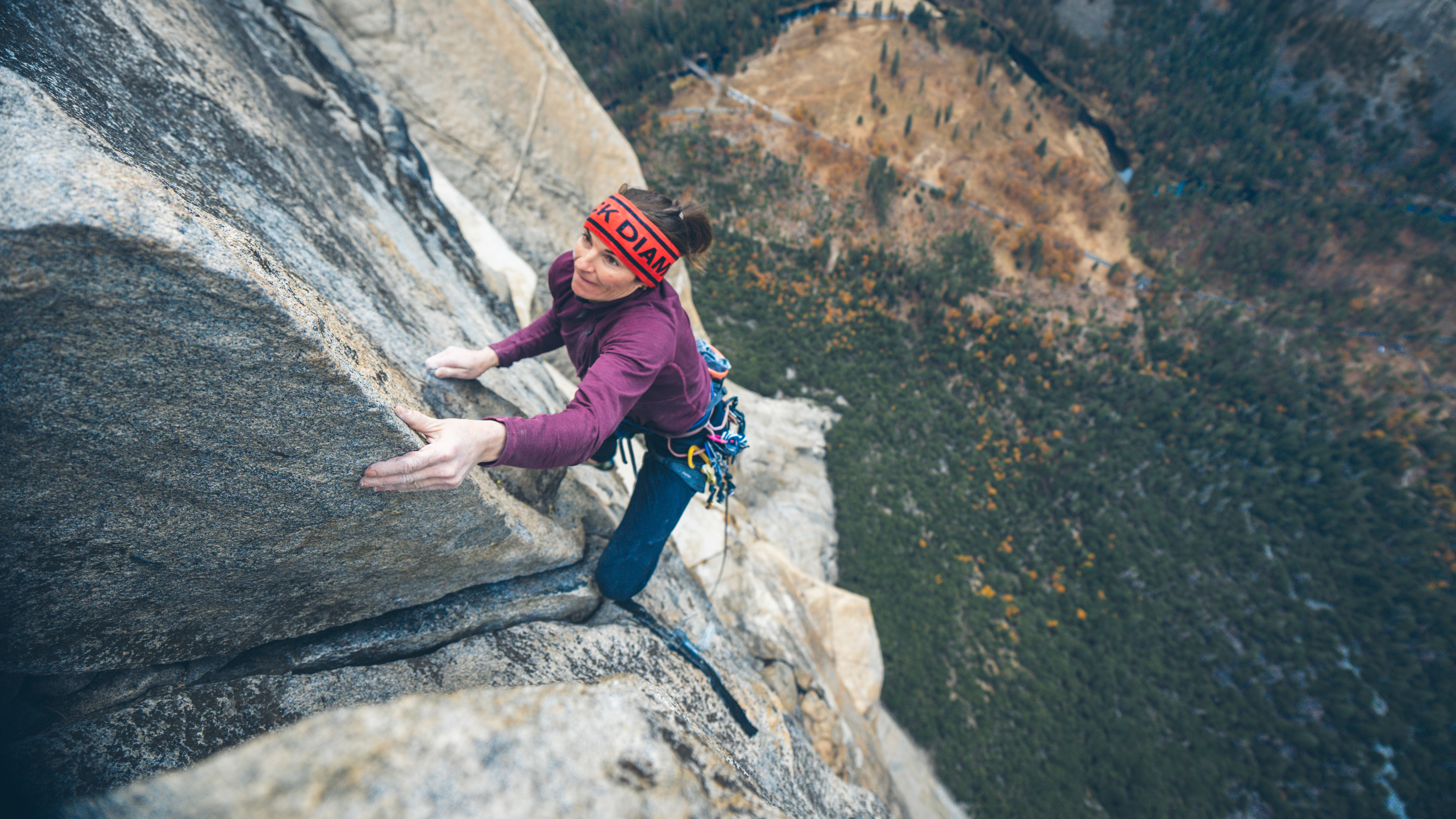 Babsi Zangerl climbs El Cap
