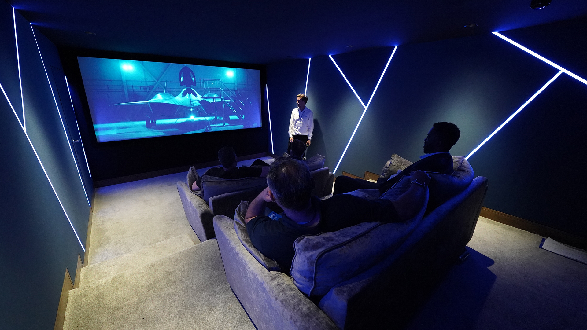 luxury homes theater