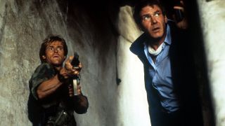 Willem Dafoe and Harrison Ford in Clear and Present Danger