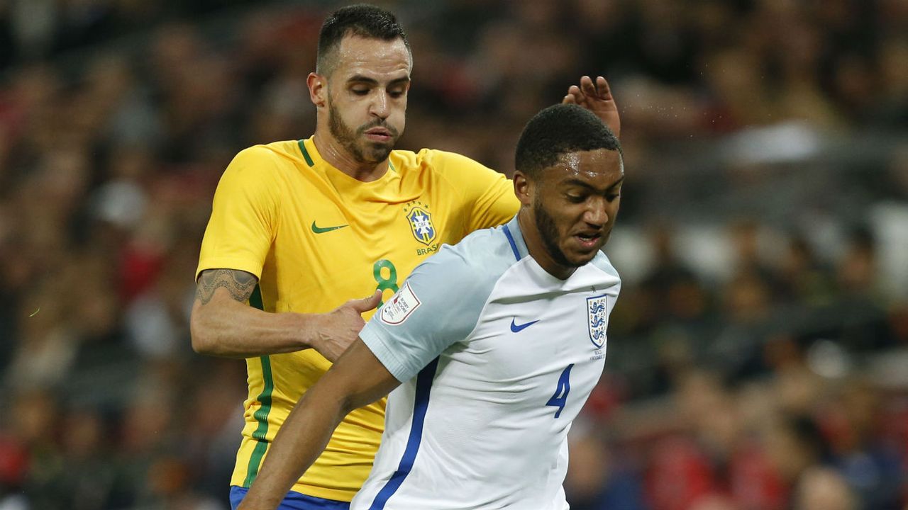 Joe Gomez England Brazil